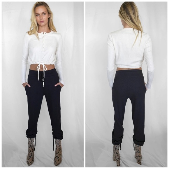 The Range Jumbo Stark Thermal Ruched Joggers - Picture 1 of 9